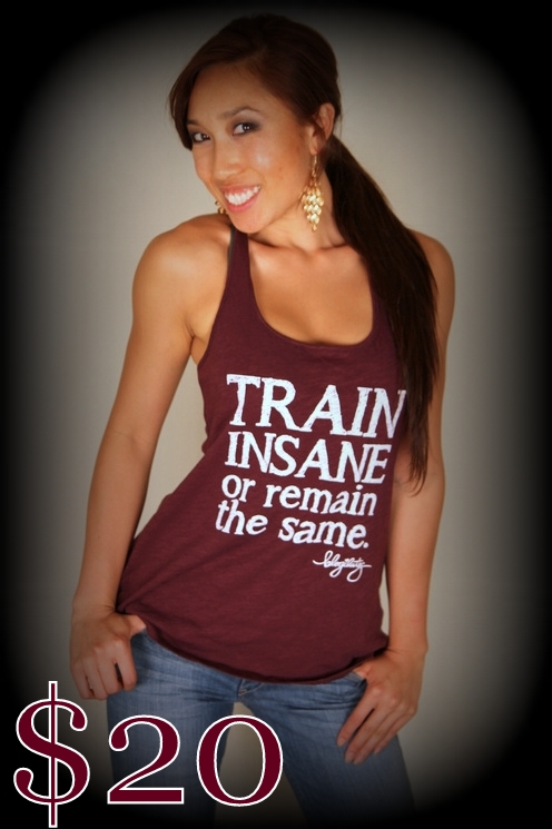 train insane or remain the same tank