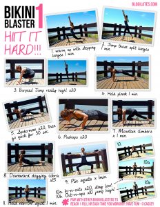 Bikini Blaster 1 HIIT It Hard Printable Blogilates