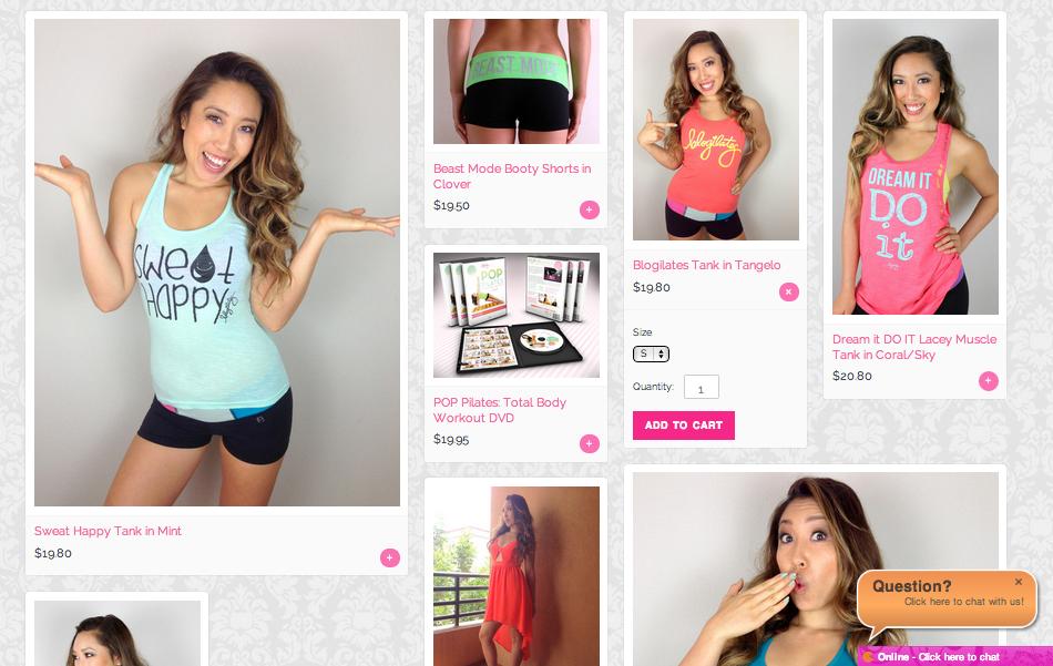 GRAND OPENING! New New Sale! Blogilates