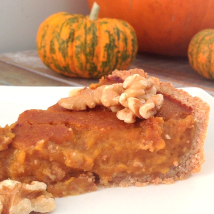 Healthy Pumpkin Pie Recipe - Blogilates