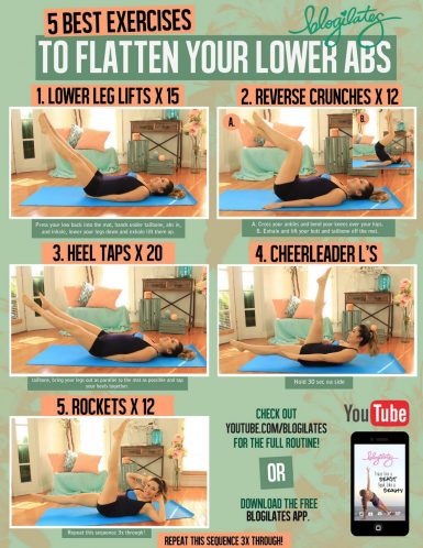 POP Pilates: CORSET WORKOUT Printable is here! - Blogilates