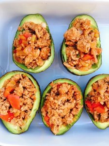 Avocado Taco Boats - 28 Day Reset approved! - Blogilates