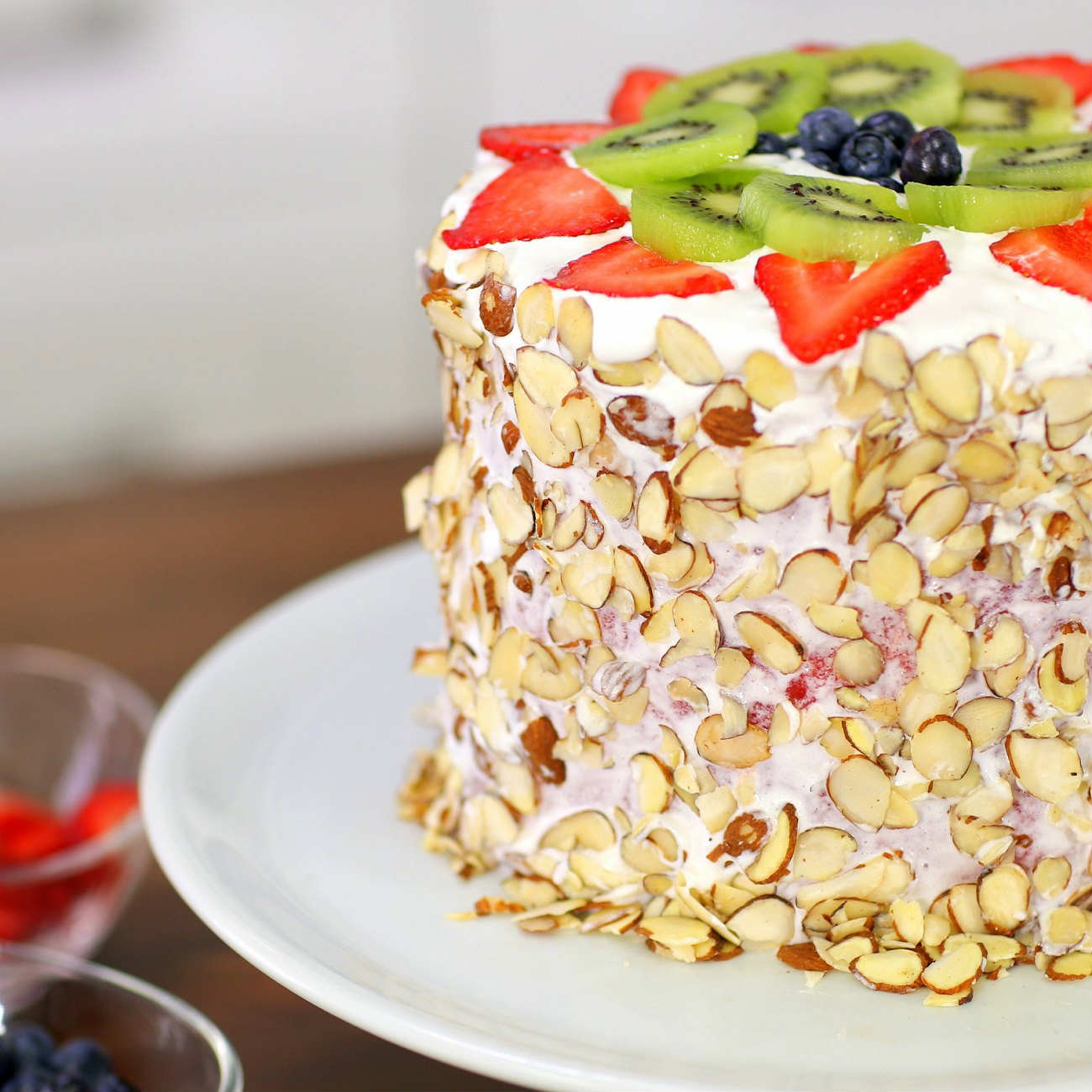 Vegan Watermelon Cake Recipe! - Blogilates