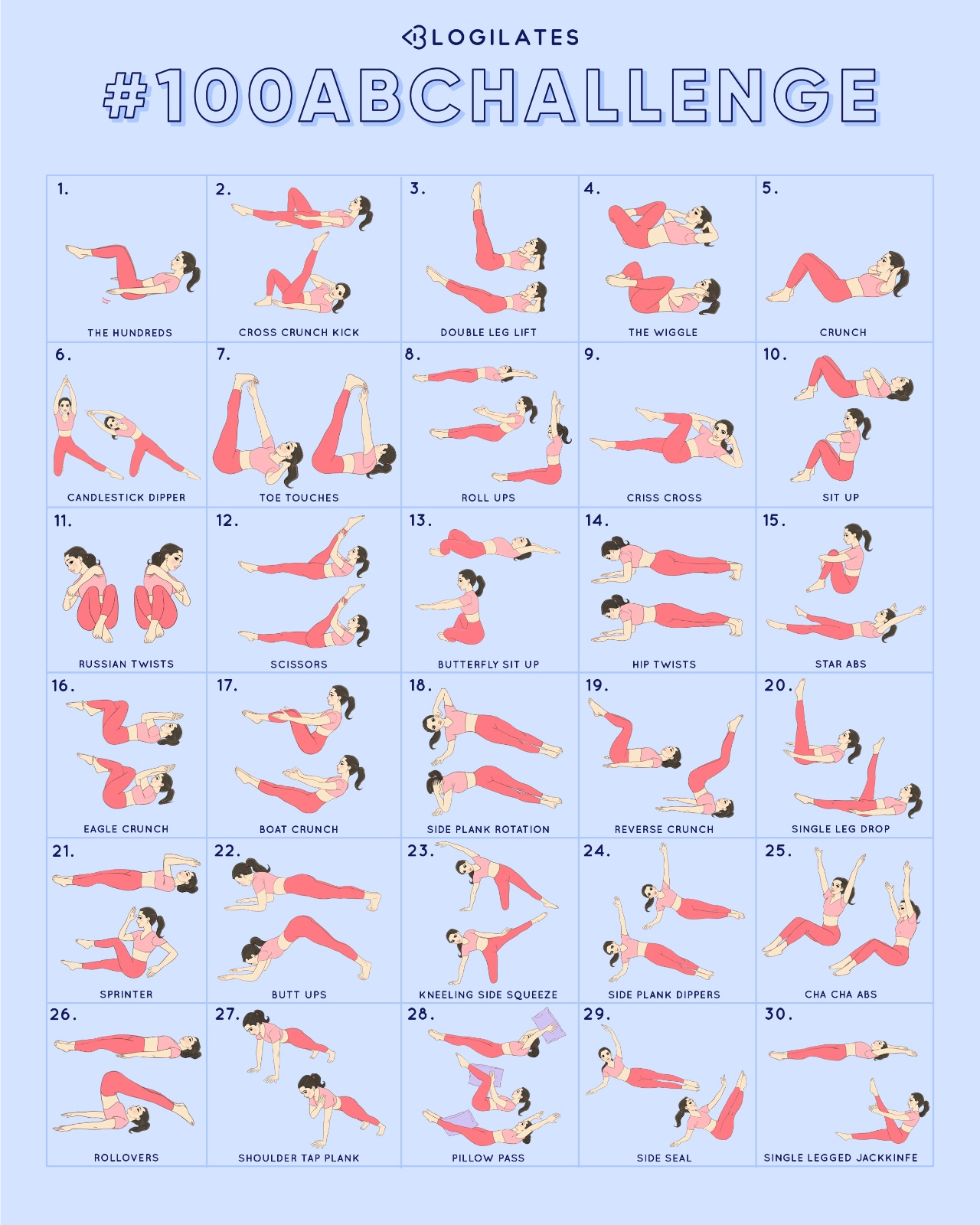Get Your Dream Abs with this 30 Day Challenge