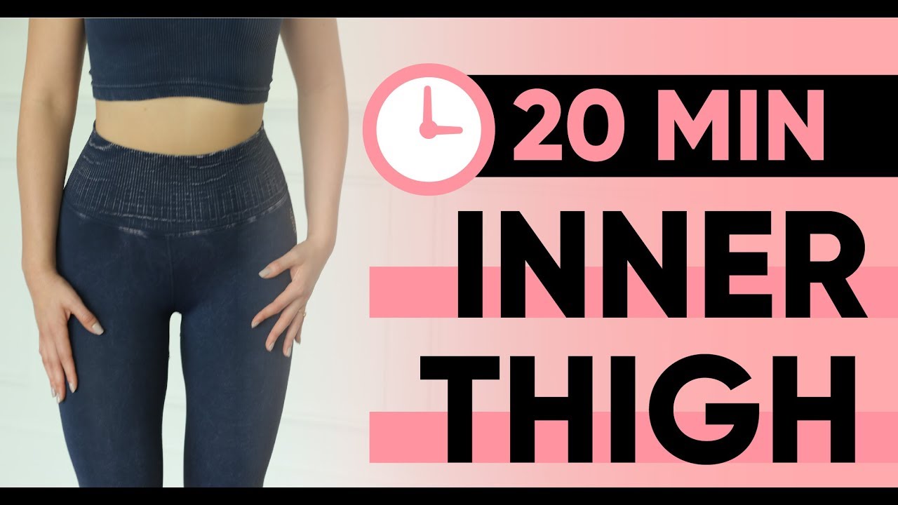 20 Minute Inner Thigh Isolate Workout | No equipment, at-home Pilates ...