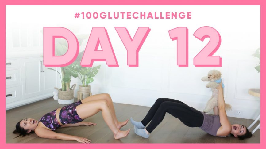 100 glute bridge discount challenge