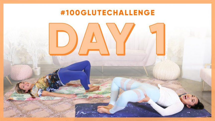 100 glute bridge challenge hot sale