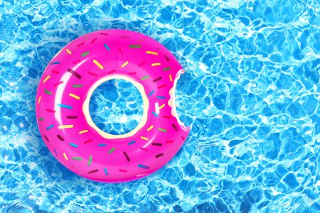 swimming pool donut