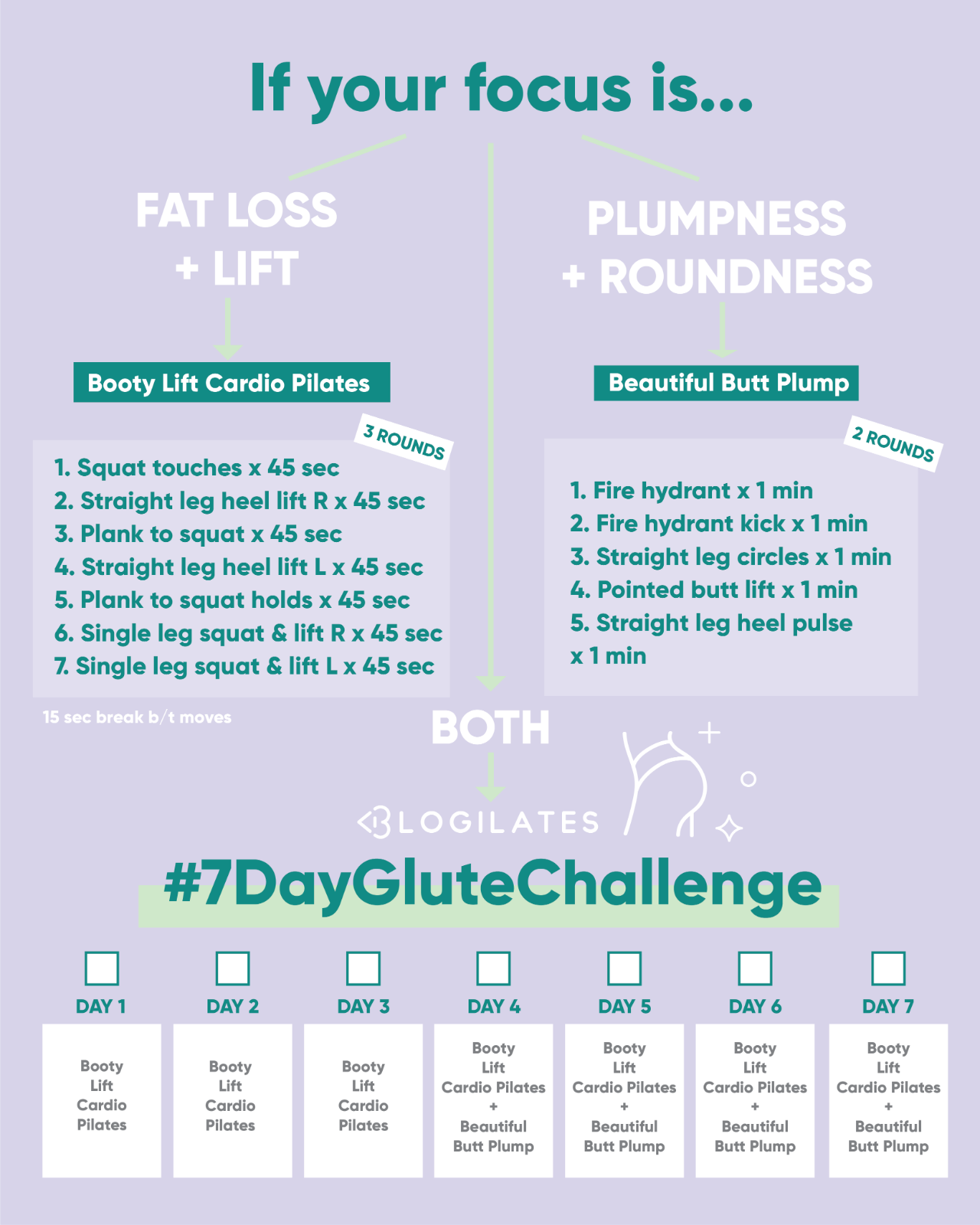 plank and squat challenge