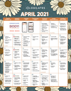 The Blogilates April 2021 Workout Calendar! - Blogilates