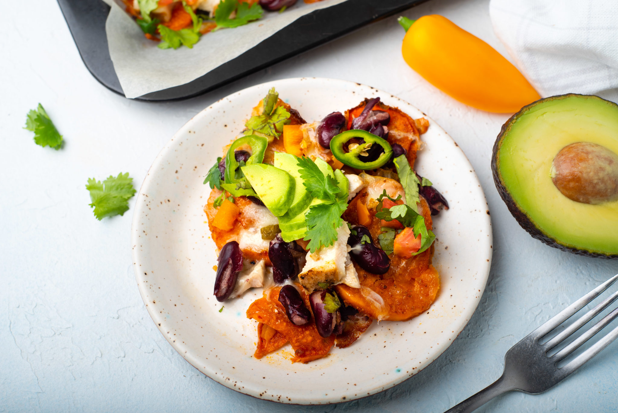 Stop What You're Doing And Make These Sweet Potato Nachos NOW - Blogilates