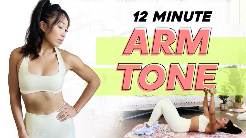 Quick Burn TRICEP WORKOUT! Best Tank Top Triceps & Toned Arms