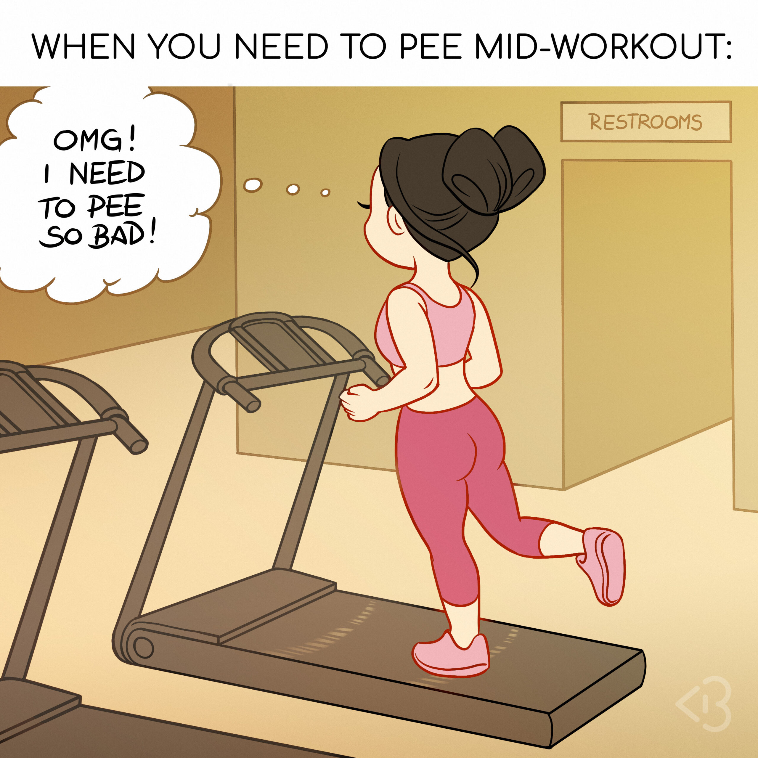 Peeing Mid Workout - Blogilates
