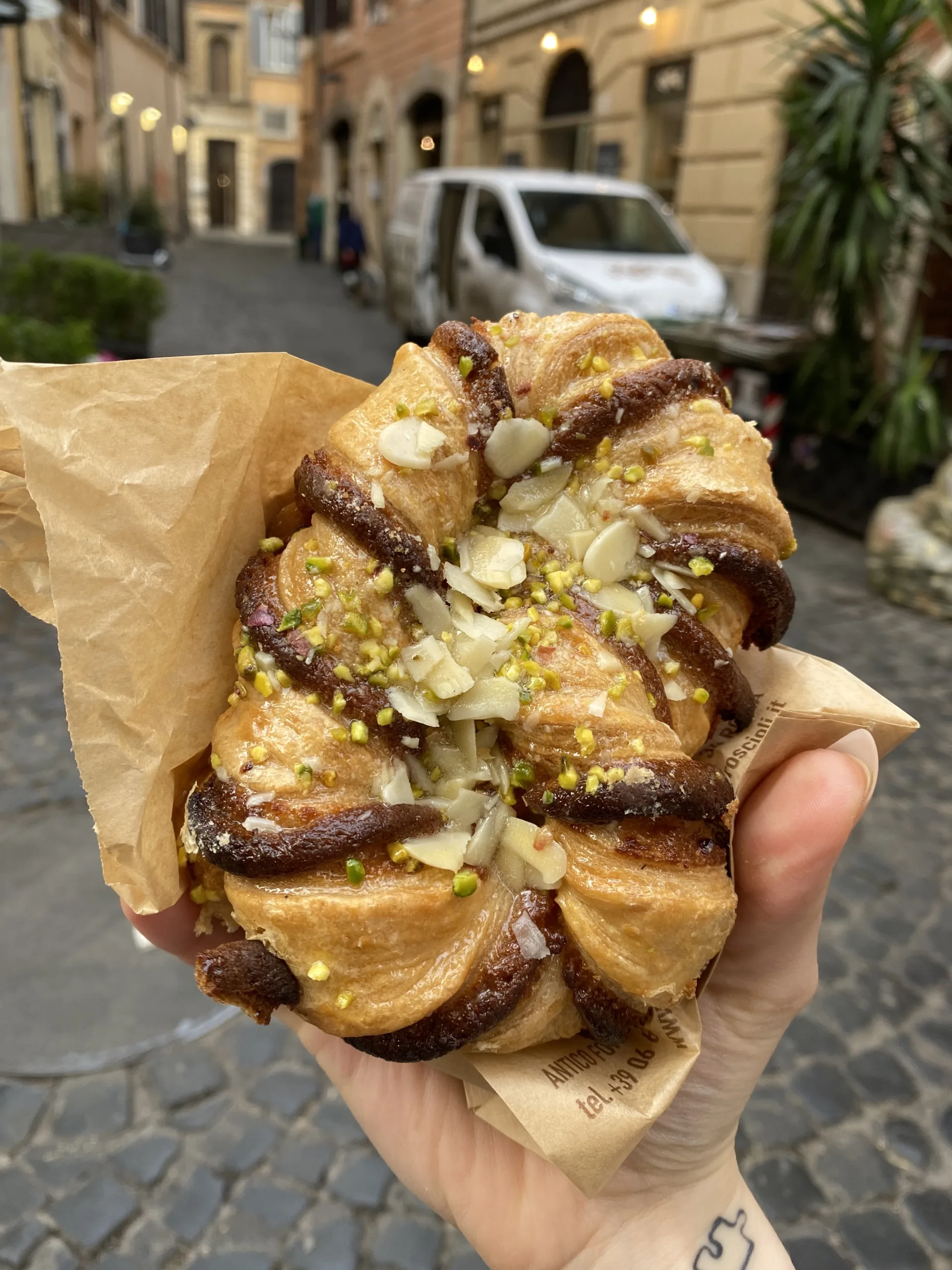 Obligatory Italian Breakfast: Cornetti alla nutella